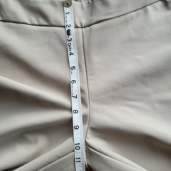 Alfred Sung Crop Stretch Pant Pull On Dress Pant Size 10 - Picture 10 of 11